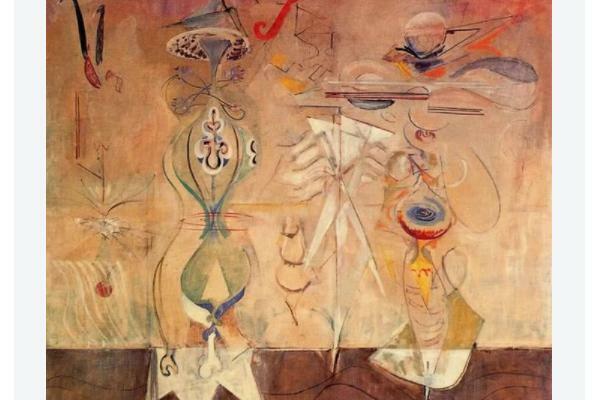 Mark Rothko: Important Works - Slow Whirlpool by the Sea, Representative Work of the Surrealist Period (1944)