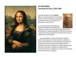 The GIOCONDA by Leonardo Da Vinci