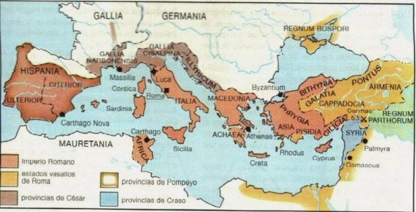 Εμφύλιος πόλεμος μεταξύ Πομπηίου και Καίσαρα - Περίληψη - Η προέλευση της διαφοράς