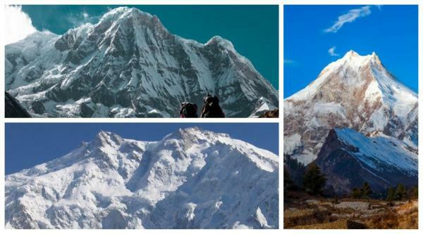 Највише планине на свету - Највише планине у Азији