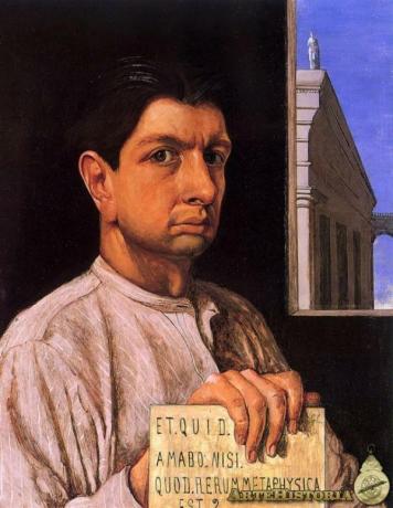 Giorgio de Chirico: most important works - Self-portrait (around 1922)