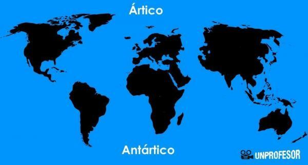 Nomi degli oceani del mondo - Con le mappe! - Gli oceani più piccoli del mondo