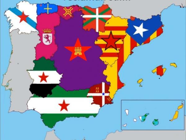 Nazionalismi nella Spagna del XIX secolo - Riassunto