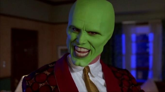 Frame from the movie The Mask
