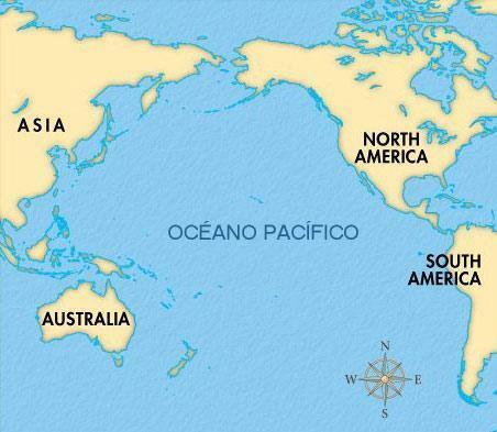 Stillehavet: egenskaber og placering