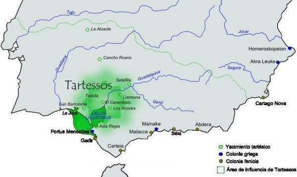 الشعوب التي سكنت شبه الجزيرة الأيبيرية قبل الرومان - التارتسان