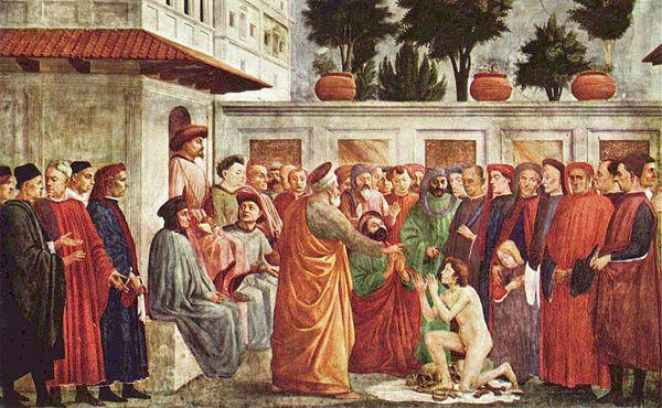 Les artistes de la Renaissance et leurs oeuvres - Masaccio, introducteur de la perspective scientifique en peinture