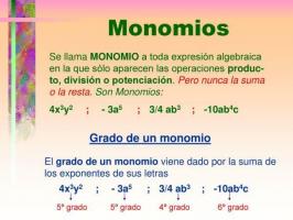 חלקים של MONOMIUM