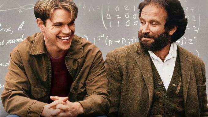 Frame from the movie Good Will Hunting.