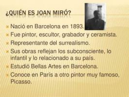 Joan Mirón kuusi tärkeintä SCULPTURIA