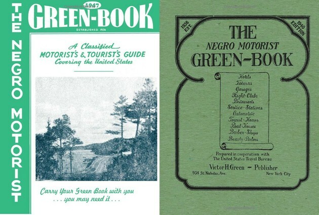 أو تم استخدام الكتاب الأخضر الحقيقي لـ The Negro Motorist في رحلة توني كعازف بيانو.