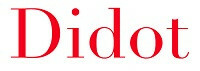 didot