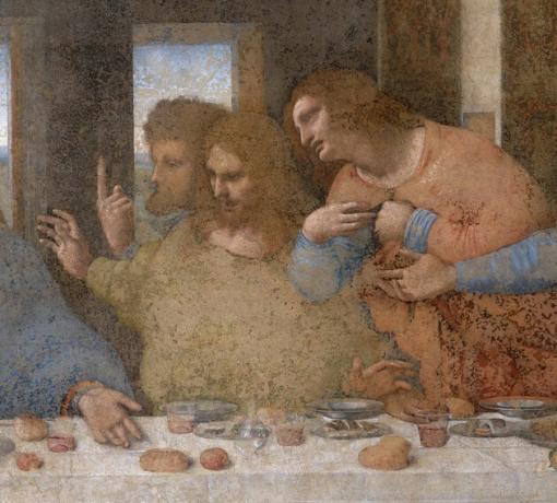 Detalj från The Last Supper.
