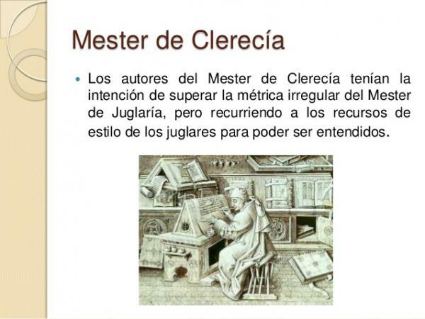 Mester de Clerecía y Juglaría - Различия - Mester de Clercía: кратко определение