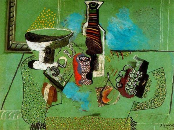 Pablo Picasso en het kubisme - Synthetisch kubisme en het einde van de kunstbeweging