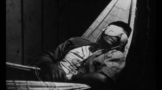 Still from the film La Jetée