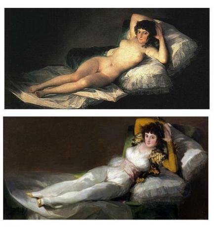 Die wichtigsten Werke von Goya - Porträts der Herzogin von Alba