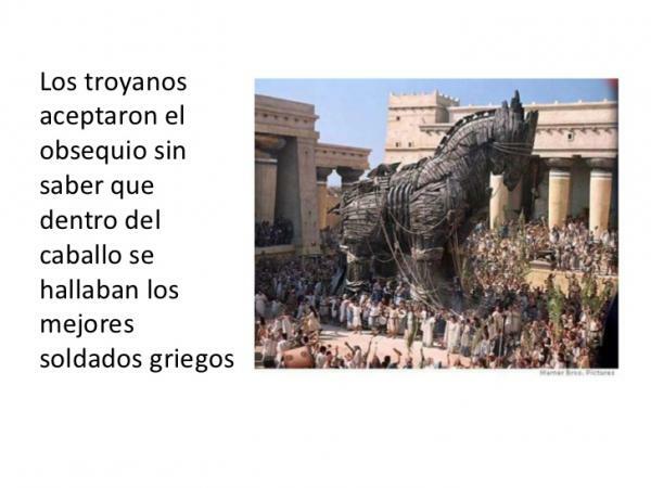 Istoria calului troian: rezumat - Calul troian