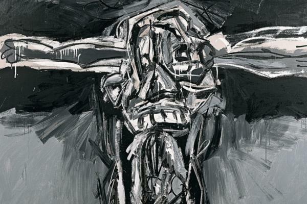 Antonio Saura: vigtigste værker - Crucifixion (1959-1963), et af de mest imponerende værker Antonio Saura