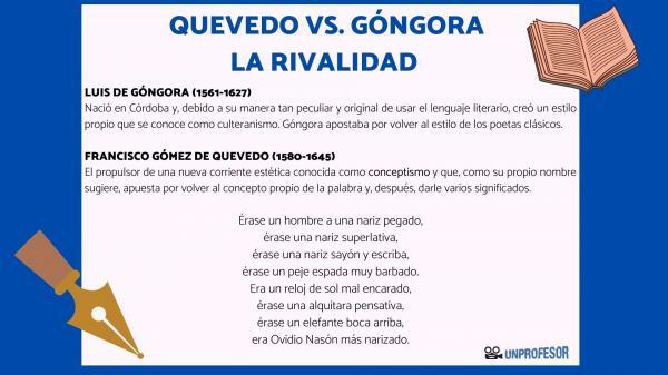 Quevedo och Góngora: skillnader och rivalitet - Striden mellan Quevedo och Góngora