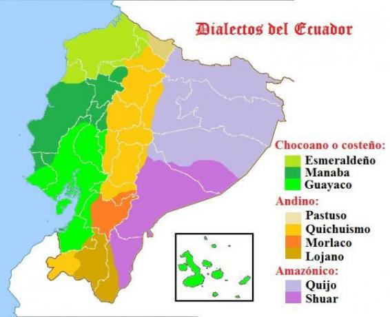 Apa dialek Ekuador?