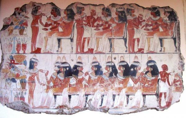 אמנות מצרית: פיסול וציור - מופשט - אמנות מצרית: ציור - מופשט