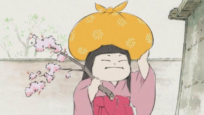 Japansk animationsmiddag eller prinsesse Kaguya-historie