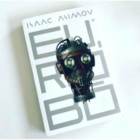 Capa do livro Eu, ran, av Isaac Asimov