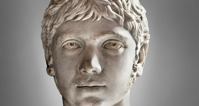 Bust of Heliogabalus.