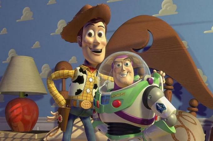 מסגרת מהסרט Toy Story