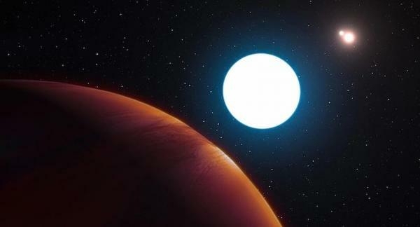 항상 낮인 태양이 3개인 새로운 행성