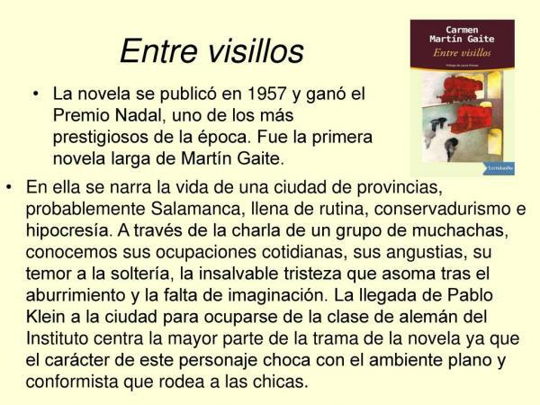 Entre Visillos: резюме и знаци - Резюме на Entre Visillos