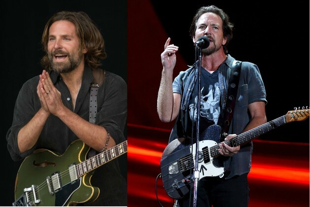 Bradley Cooper was inspired by Eddie Vedder for songwriting or character.