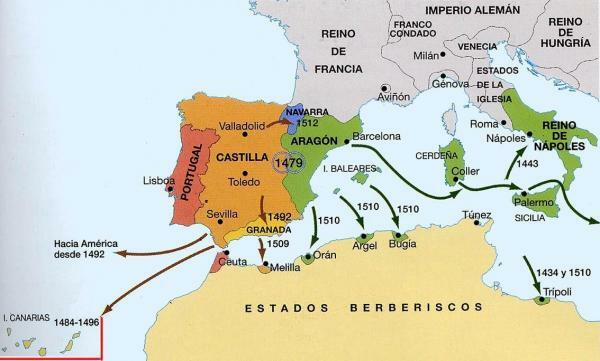 The Crown of Aragon - Summary History - The House of Trastamara and the unification of the peninsula