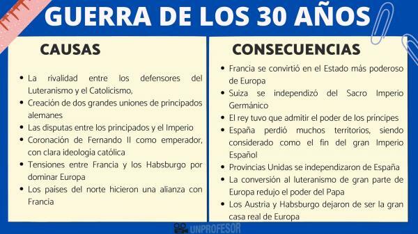 Causes et conséquences de la guerre de 30 ans