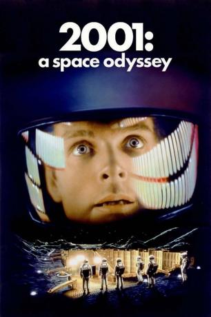 Cartaz do filme 2001: Uma Odisseia no Espaço.