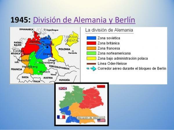 Rozdělení Německa a Berlína - shrnutí - Jaké jsou příčiny, které vysvětlují rozdělení Německa a Berlína?