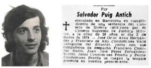 Biografia i historia Salvadora Puig Antich