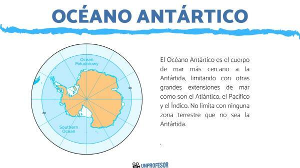 Јужни океан: локација и карактеристике