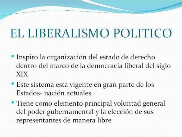 Либерална система: дефиниция и характеристики - Дефиниция на либерална система