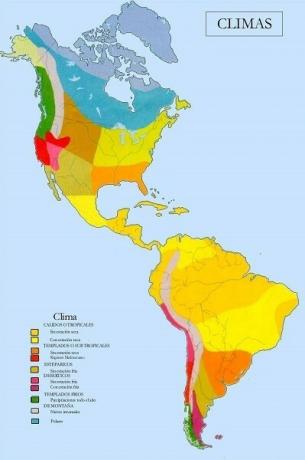 mapa klimatyczna