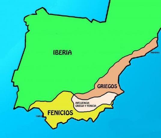 Geschiedenis van de Feniciërs in Spanje - Samenvatting - Waar waren de Feniciërs naar op zoek op het schiereiland?