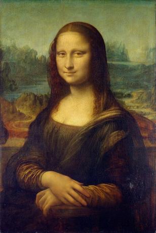 Mona Lisa, av Leonardo da Vinci
