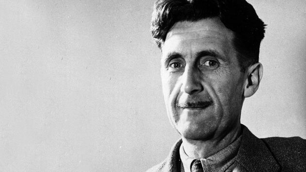 Potret George Orwell.