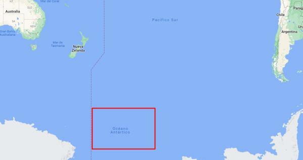 Océan Austral: situation et caractéristiques - Où se trouve l'océan Austral? emplacement et carte 