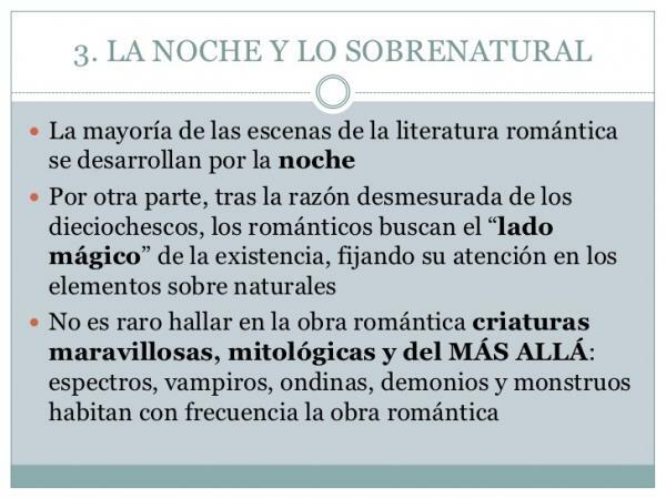 Romantisma tēmas - Spānijas romantisma galvenās tēmas