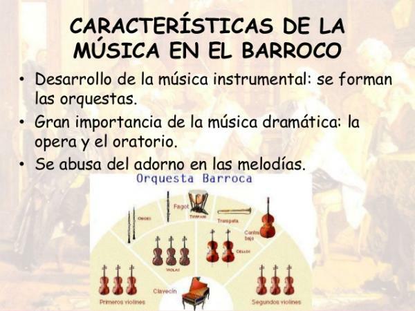 Music in the Baroque: short summary - Characteristics of music in the Baroque