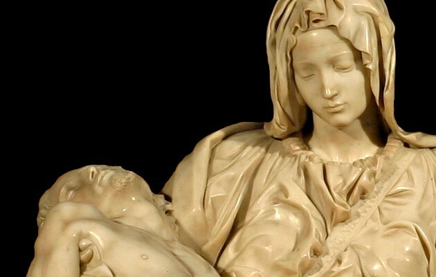 Virgin Mary detail
