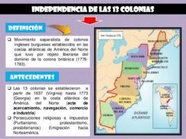 13 koloniju neatkarība