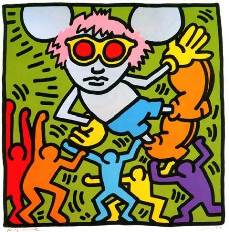 haring andy-mouse-1986